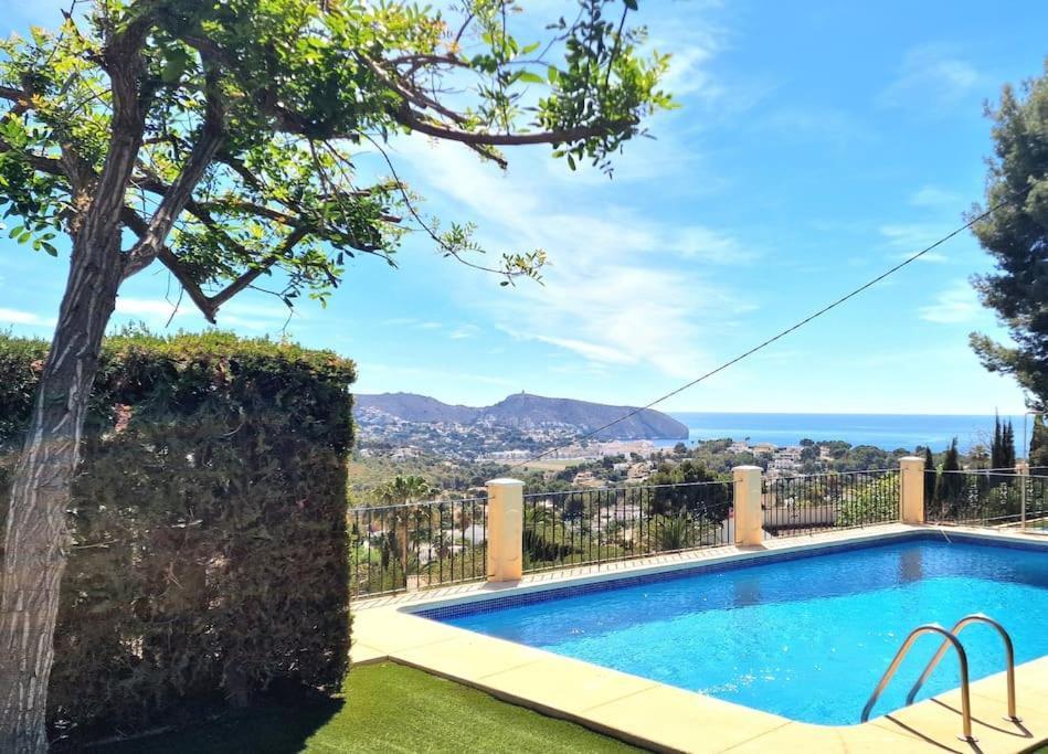 The Blue Dreams House Villa Teulada Bagian luar foto