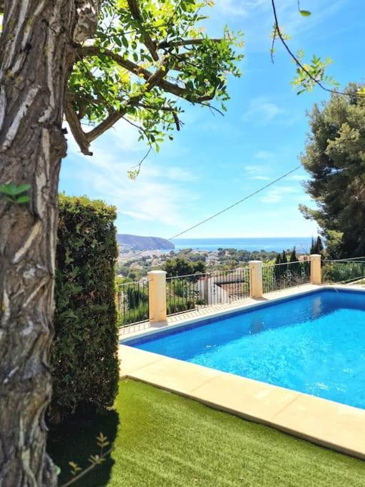 The Blue Dreams House Villa Teulada Bagian luar foto