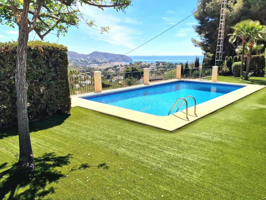 The Blue Dreams House Villa Teulada Bagian luar foto